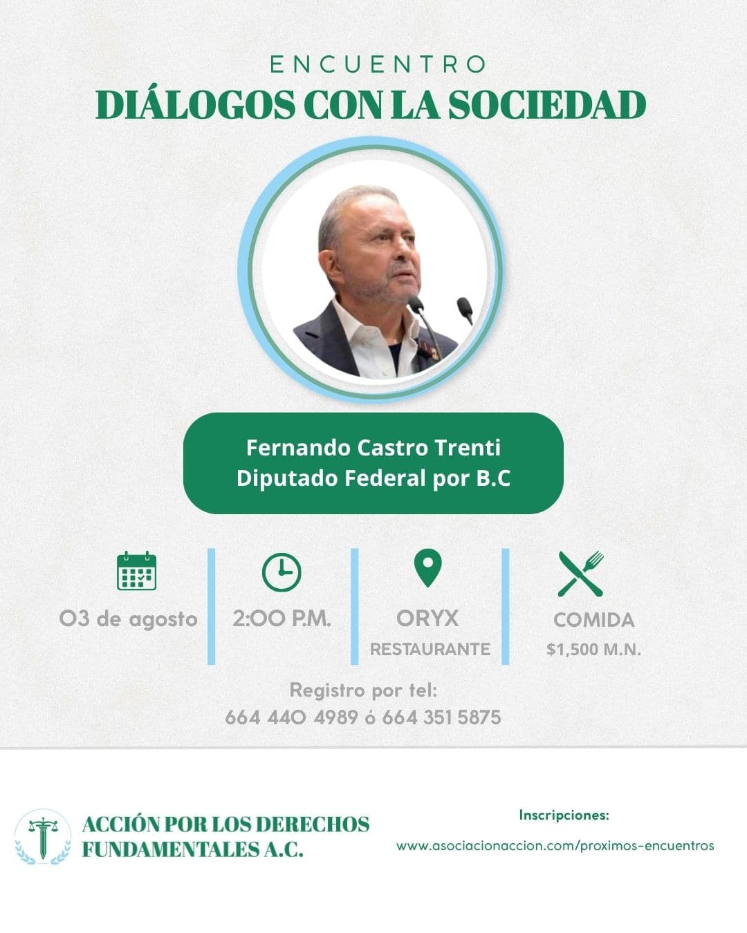 Diálogos con la Sociedad con Fernando Castro Trenti — 3 de agosto de 2026
